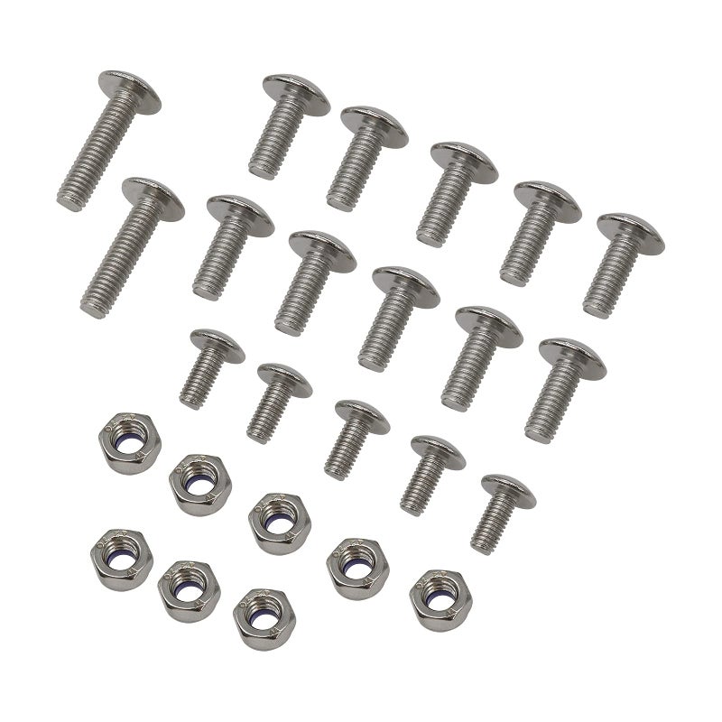 Carbpro 25 piece for yamaha banshee fender bolts screws nut mount kit plastics hardware - Image 2